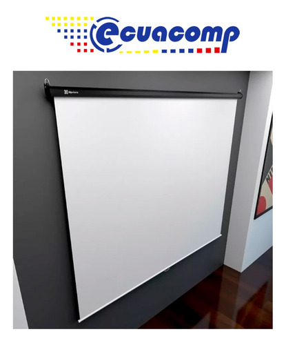 Pantalla De Proyeccion Kps-302 172x130cm 86'' Manual Plegabl