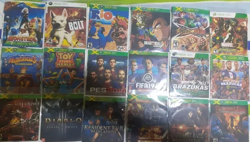 Jogos De Xbox 360/video Game/kit Com 7 Unidades/novos