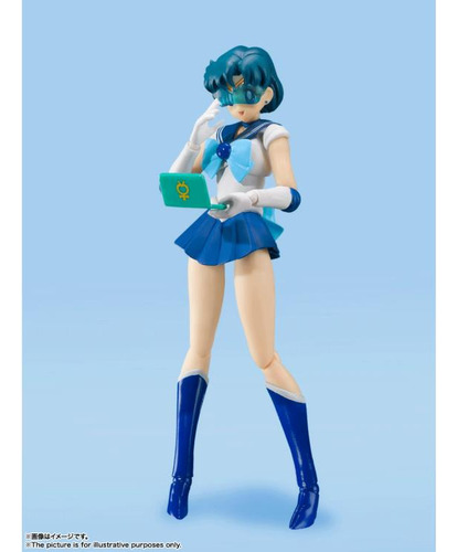 Sailor Mercury Sailor Moon Por S.h Figuarts