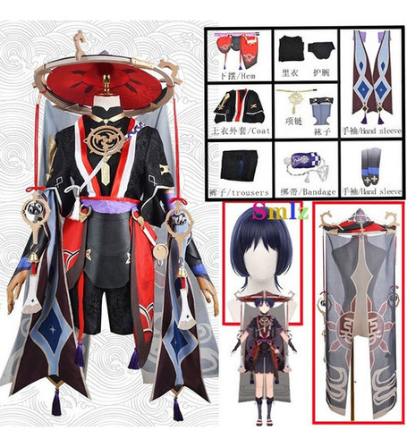 2023 Scaramouche Impact Ofrece Un Juego De Cosplay De Anime