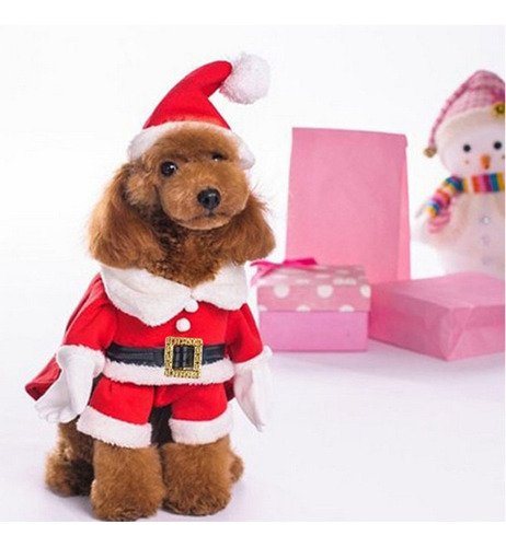Nacoco - Disfraz De Navidad Para Mascotas, Traje De Perro Co