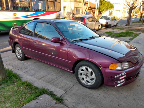 Imagen 3 de 10 de Honda Civic 1.6 Ex Coupe Vtec 1993 D16z6 Automatico
