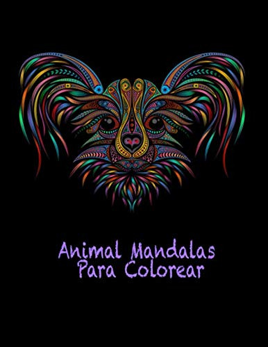 Animal Mandalas Para Colorear: 50 Bellas Imagenes De Animale