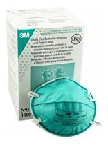 Comprar Cubrebocas Mascarilla 3m Niosh Azul 1860 N95 (20 Pzas) 