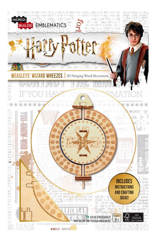 Emblema: Harry Potter: Weasleys Wizard Modelo Armar Madera, De Harry Potter  -. Editorial Insight, Tapa Blanda, Edición 1 En Inglés, 2019