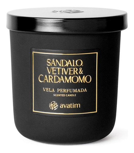 Vela Aromatica Sandalo, Vetiver & Cardamomo 500 G