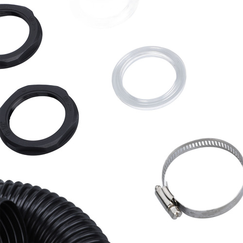Kit De Conectores De Manguera Rain Barrel De Plástico De 39,