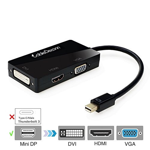 Cabledeconn Multiuso Chapado En Oro Mini Displayport Thunder