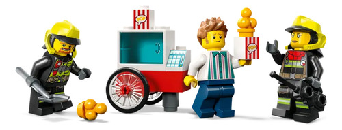 Parque De Bomberos Y Camión De Bomberos Lego City Cta