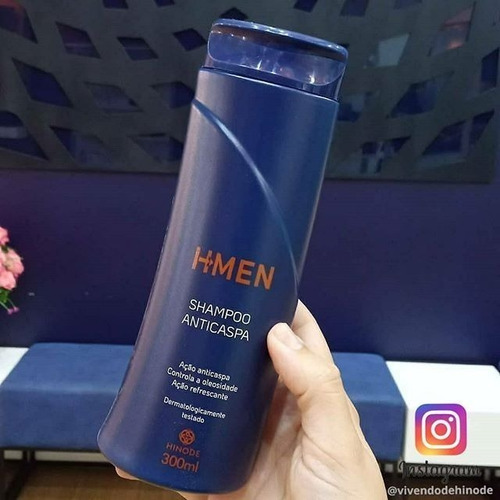 Imagem 3 de 6 de Promoção! Shampoo Anti Caspa H-men 300ml Hinode É Original!!