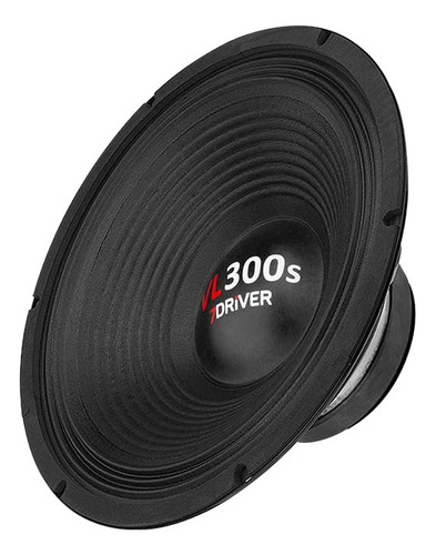 Alto Falante Woofer Taramps Vl 300s 12 Pol 150w Rms 8 Ohms Cor Preto