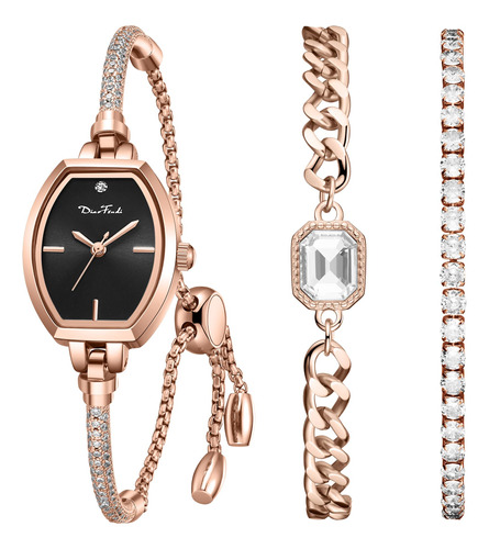 Reloj De Pulsera Pequeno Para Mujer, Vestido De Diamante, Re