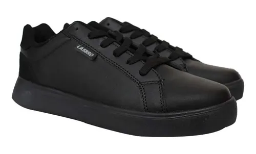 Tenis casuales negros hot sale