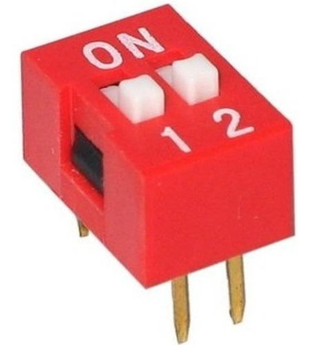 Dip-switch 2  Interuptores  En 1