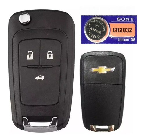 Carcasa Llave Control Chevrolet Cruze Sonic + Pila Sony
