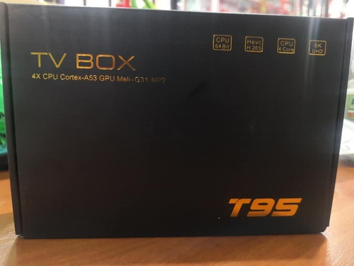 Tv.box T-95 Control Voz De Mando 4/32 Bluetooth Amdroid 10