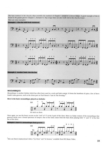 Funkifying The Clave: Afro-cuban Grooves For Bass And Drums.