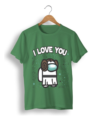 Remera Regalos San Valentin, I Love You Precio Por 2 Uni