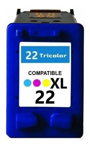 Cartucho De Tinta Hp 22xl Color