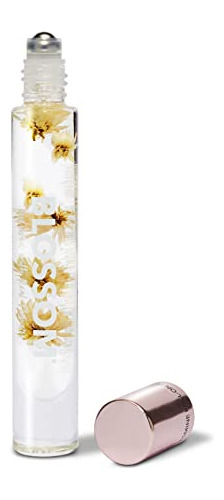 Blossom Perfume De Roll-on Con Aceites Esenciales Y Flores R
