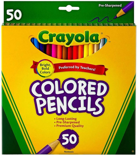 Crayola Colored Pencils / 50 Unid.