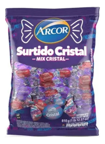 Caramelos Arcor Mix Cristal X 810g