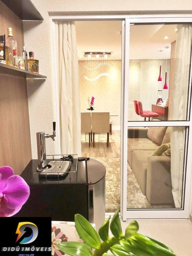 Imagem 11 de 30 de Lindo Apartamento Com 67 M² Na Fundação Scs, Sendo 2 Dormitórios, 1 Suíte, Varanda Com Churrasqueira, 1 Vaga. - Ap07908 - 69944825