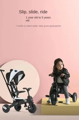 Triciclo 360° 6 En 1 Apolo Voyage Golden