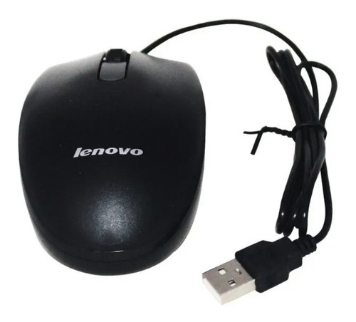 Mouse Raton Optico Usb Alambrico  Pc Laptop Table Lenovo Dvr