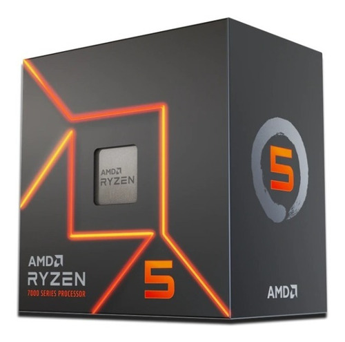 Procesador Amd Am5 Ryzen 5 7600 3.8ghz 6core 6mb Ddr5 Tec 