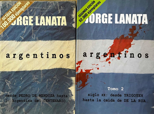 Argentinos 1 + Argentinos 2 Edición Ampliada Lanata Óptimos