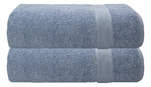 comprar Kit 02 Toalha Banho Grande Algodão Felpuda 70 X 140 500 Gu002Fm²