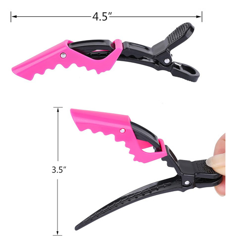 Pinzas Para El Pelo Para Mujer De Hh&ll Dientes Anchos Y ...