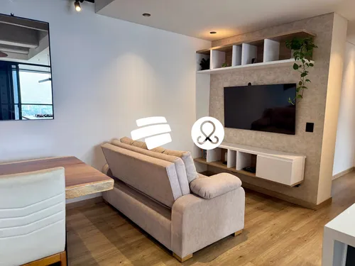 Se Vende Apartamento En Envigado Loma Los Mesa ,dos Alcobas,piso Alto