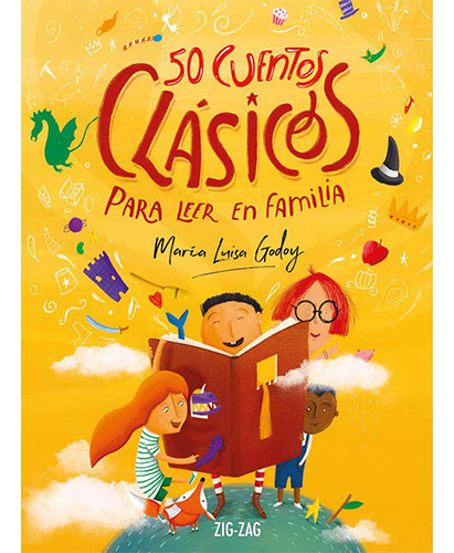 50 Cuentos Clasicos Para Leer En Familia, de GODOY, MARIA LUISA. Editorial Zig-Zag, tapa dura en español