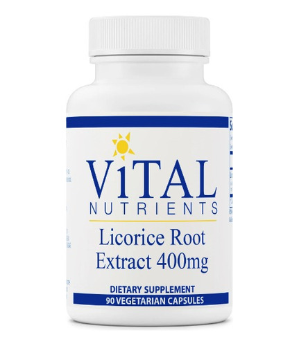 Vital Nutrients | Licorice Root Extract | 400mg | 90 Caps