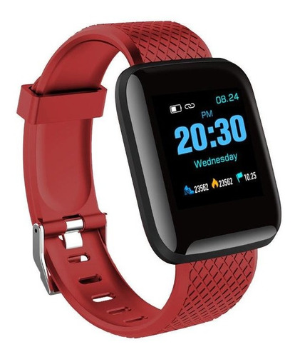 Reloj Inteligente Bakeey D13 Smartwatch - Rojo