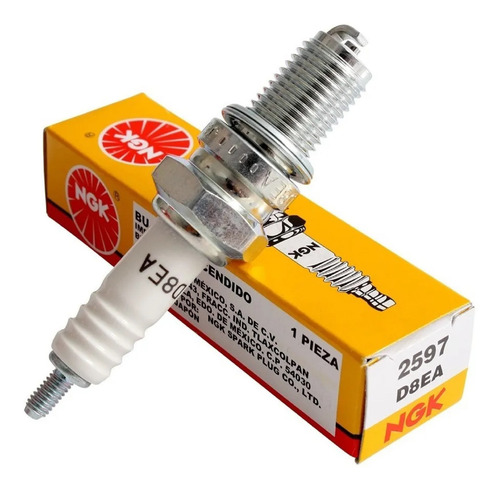 Bujía De Cobre Ngk Número De Parte D8ea 2597 Para Moto
