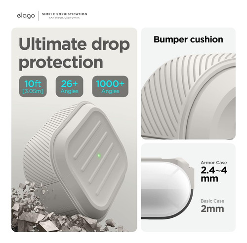 Funda Protectora De Silicona Para AirPods Pro 2/pro Case
