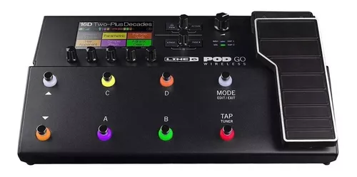 Line 6 Helix LT Pedalera Multiefectos para Guitarra-Negro