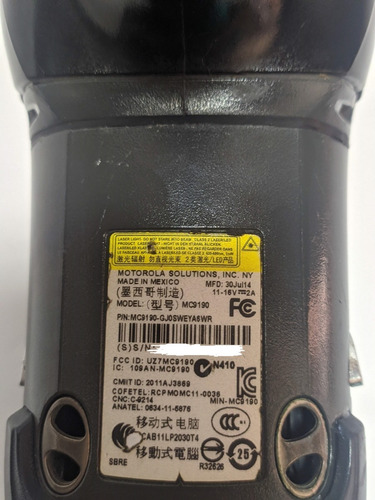 Coletor De Dados Mc9190 Motorola Symbol Mc9190-gj0sweya6wr
