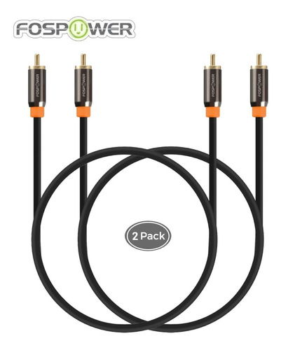 Cable Coaxial Digital Fospower (10ft) (2pack)