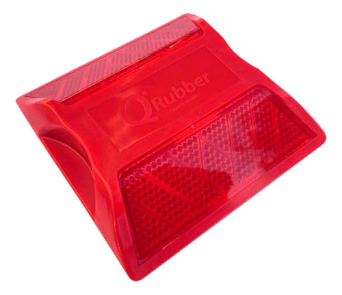 Tacha Reflectiva Rojo 10cm X 10cm X 2cm  (x50und)