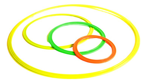 Ula Hula Plano 30 Cm X 10 Unidades Infantil Entrenamiento
