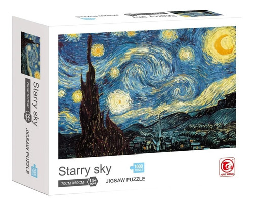 Rompecabezas Noche Estrellada Van Gogh