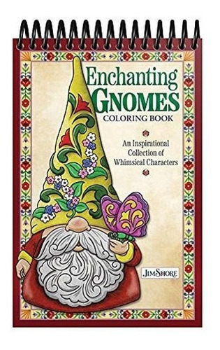 Jim Shore Enchanting Gnomes Coloring Book An..., de Jim Shore. Editorial Design Originals en inglés