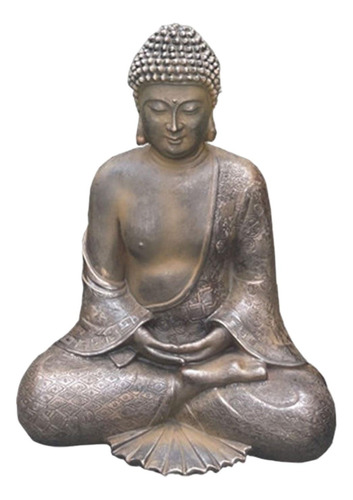 Budismo Estatua De Buda Sentado Adorno Hecho A Mano