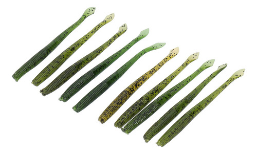 Carnada Para Lombrices Artificiales De Silicona Suave, 4 Uni