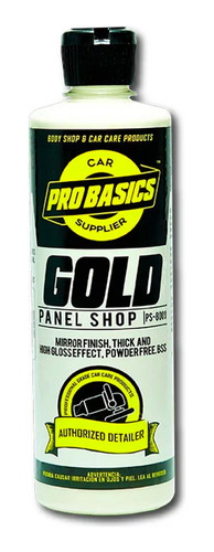 Probasics Panel Shop Gold Pulimento De Abrillantado 250 Ml