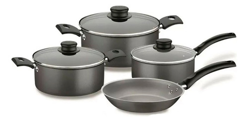 Bateria Ollas De Cocina Tramontina Aluminio & Teflón 10 Pzs